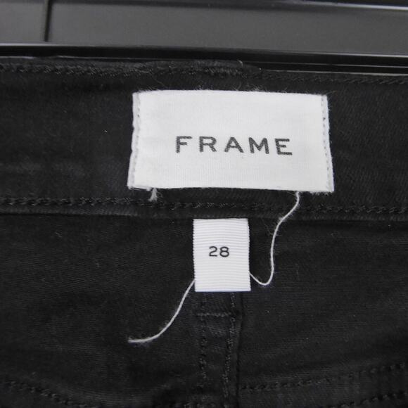 Frame Denim Joggers Womens SZ 28 Le High Skinny Ankle Crop Everyday Casual - Picture 11 of 13